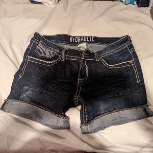 Vintage Hydraulic Jean Shorts